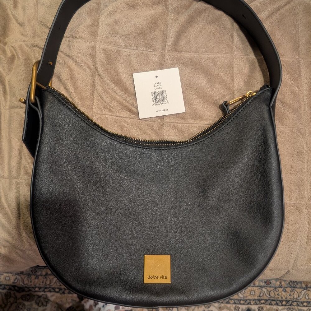 Dolce Vita Lanee leather crescent bag